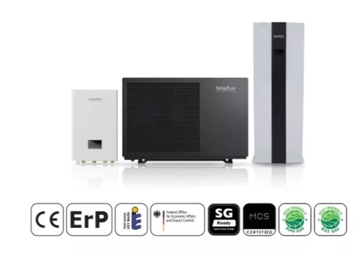 R290 R32 Máy bơm nhiệt mô-đun thủy lực nguồn không khí để sưởi ấm và làm mát hiệu quả quanh năm