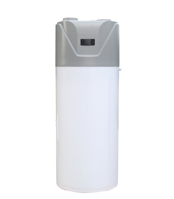 Máy sưởi không khí R134a Hộ gia đình Máy bơm nhiệt tất cả trong một 300L A+ 2.4KW A+ Điều khiển WIFI