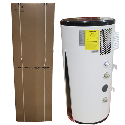 Không khí vào nước Máy nước nóng điện treo tường ngang 100L COP3.5